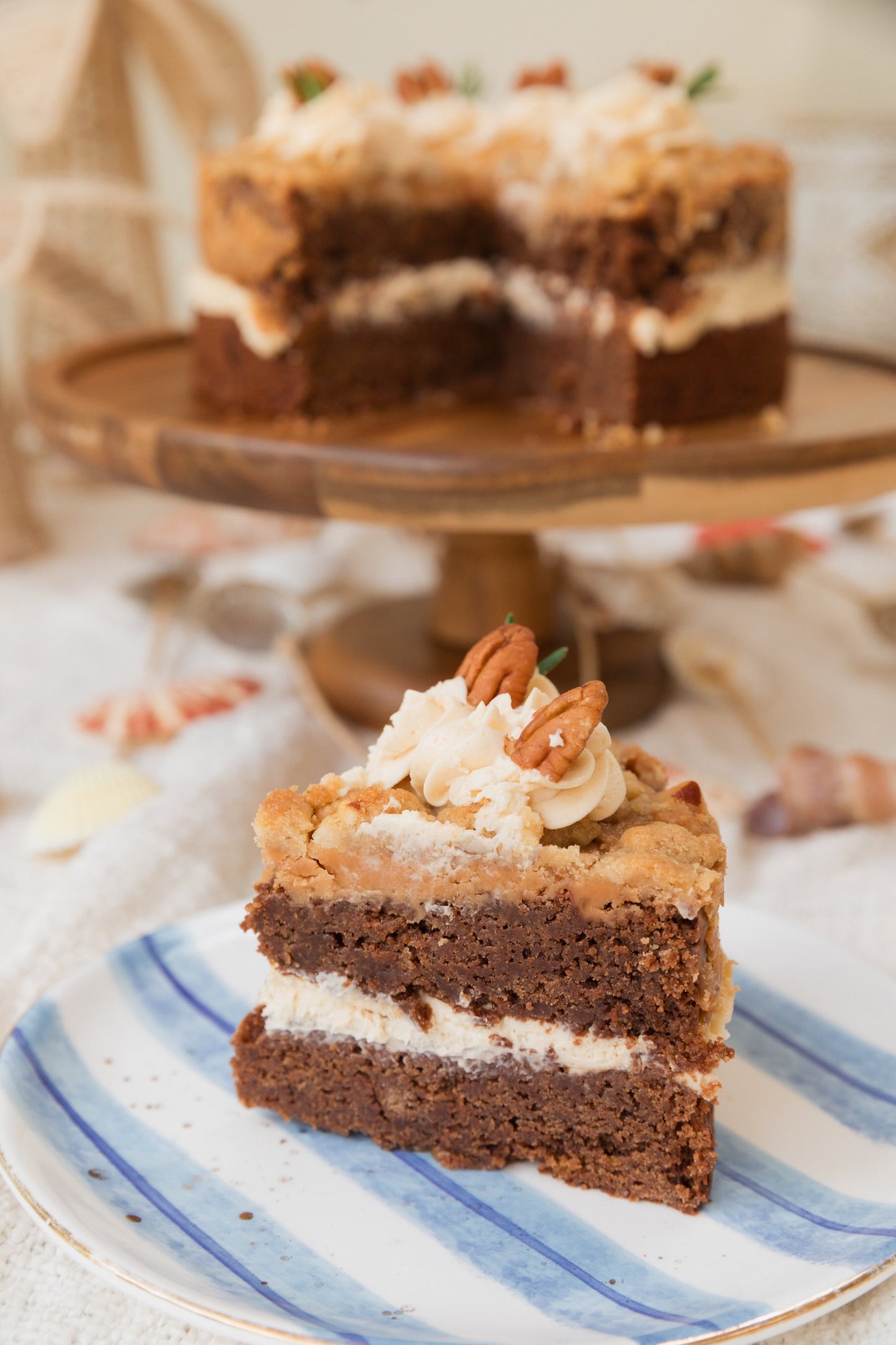 Torta de Caramelo Salado