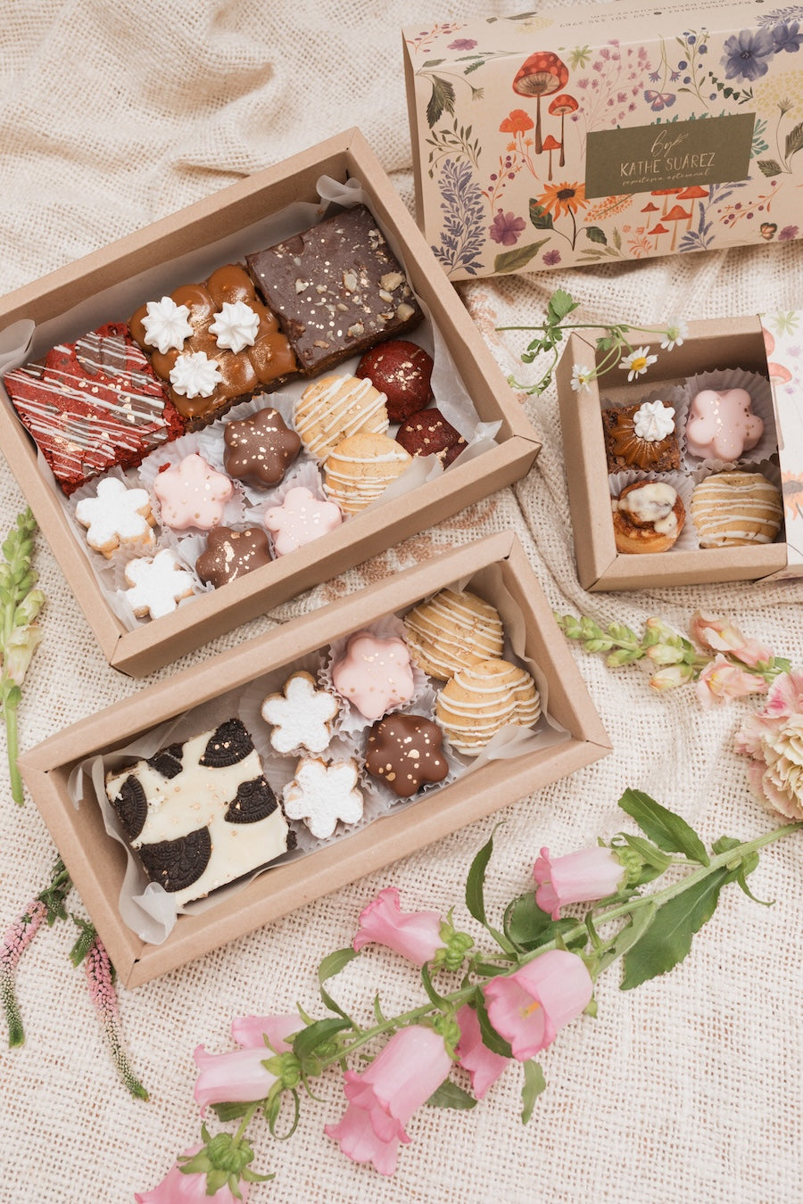 Caja Surtida Flor Mediana