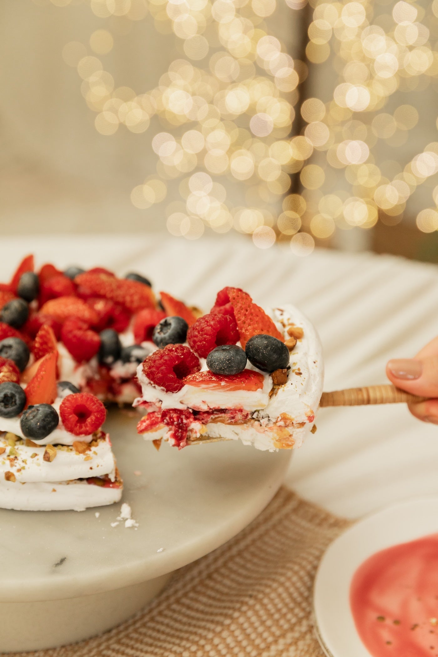 Pavlova de Frutos rojos