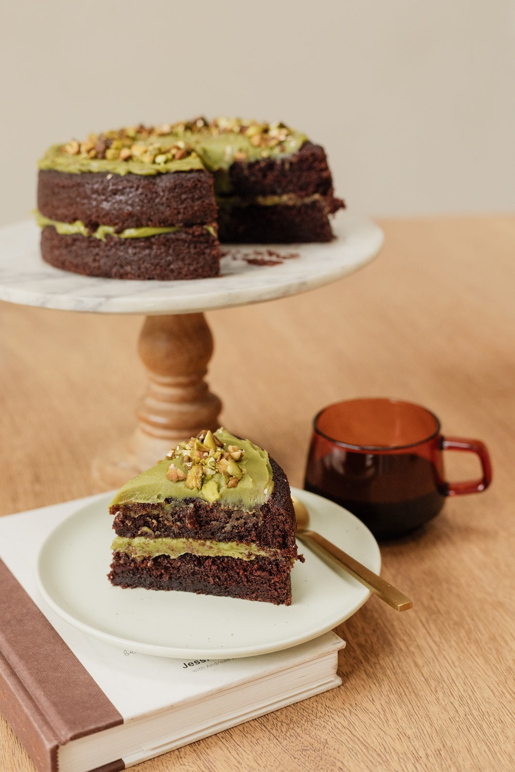 Torta de Choco Pistacho