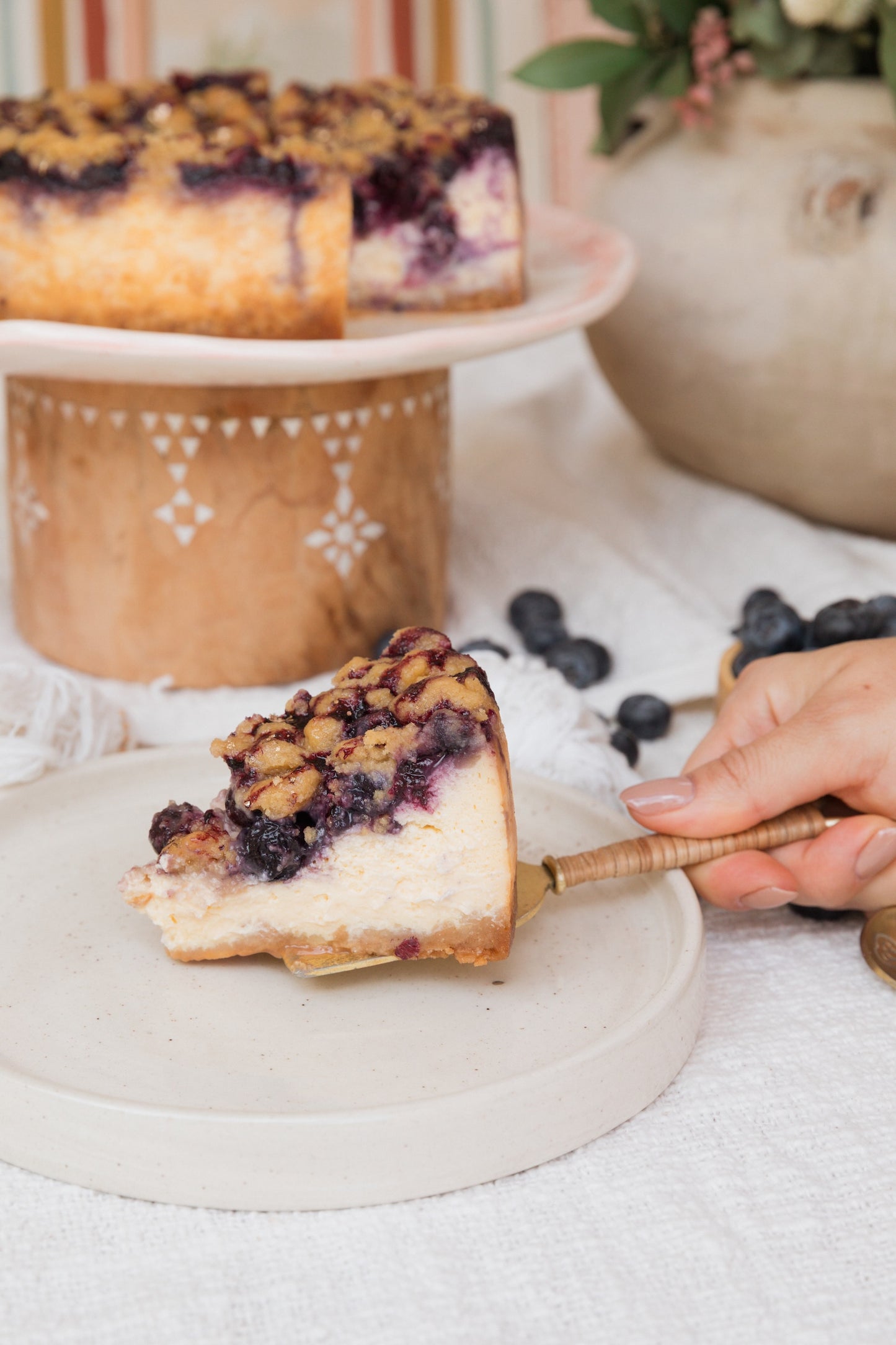 Cheesecake de Arándanos