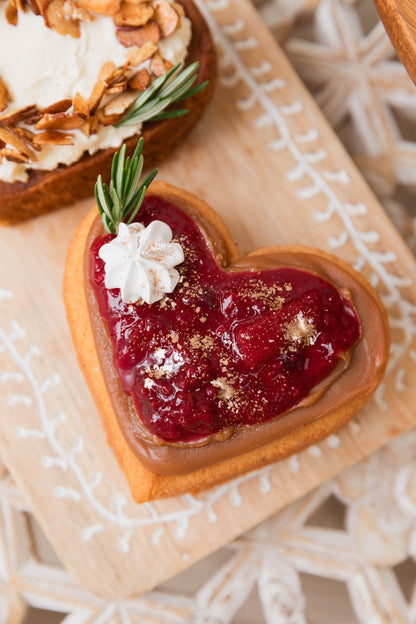 Torta en corazón x3 Unidades