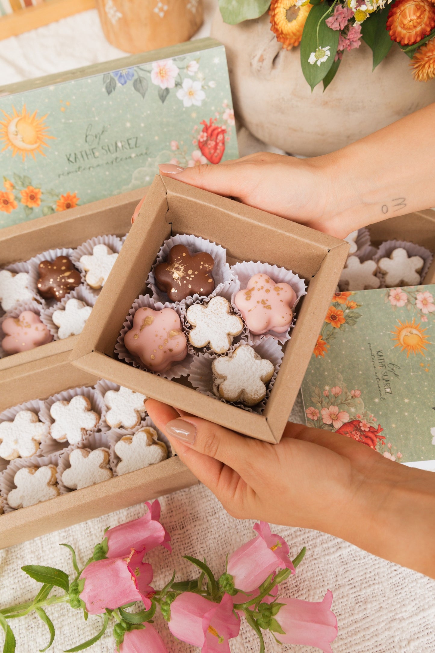 Alfajores en Flor
