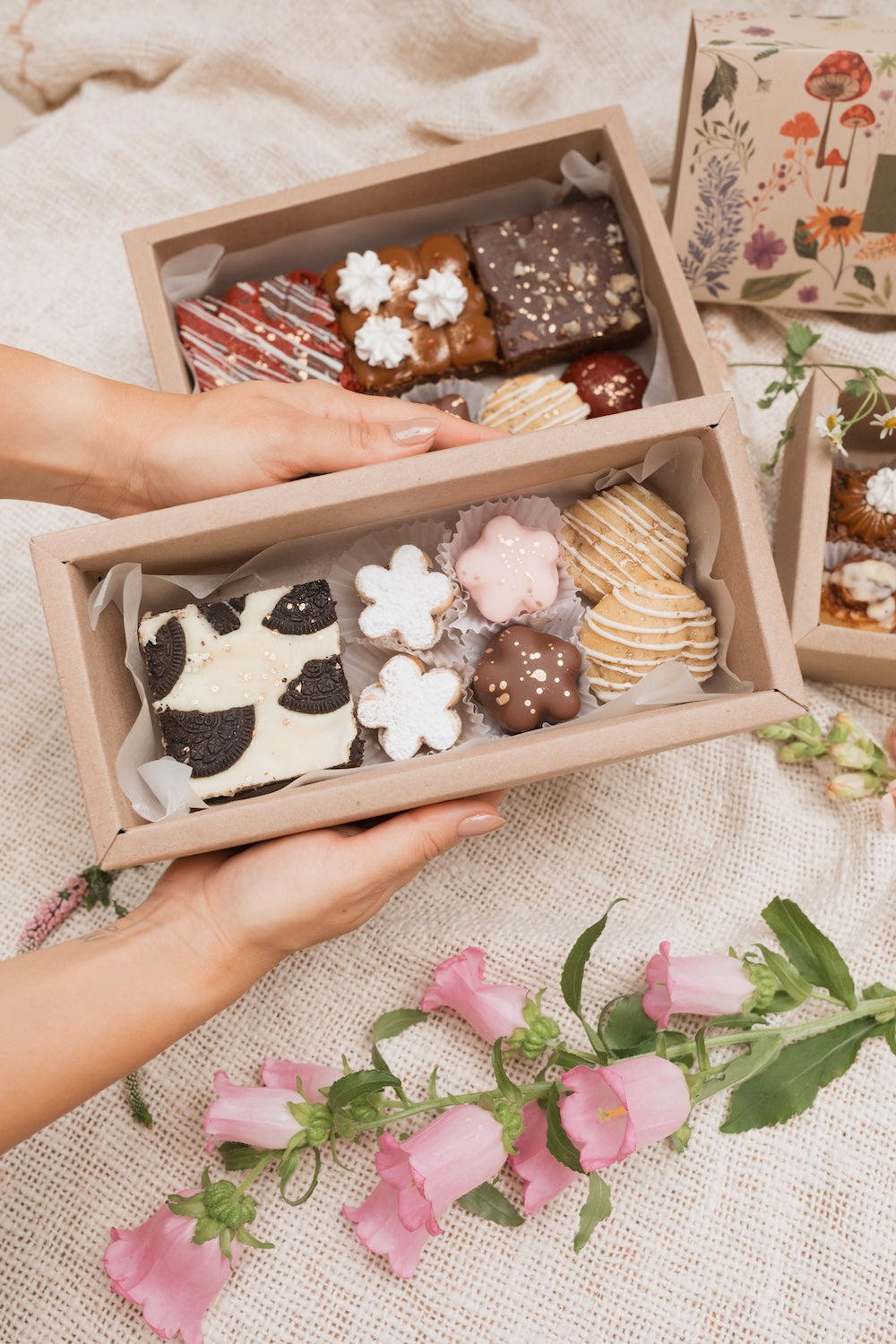 Caja Surtida Flor Mediana