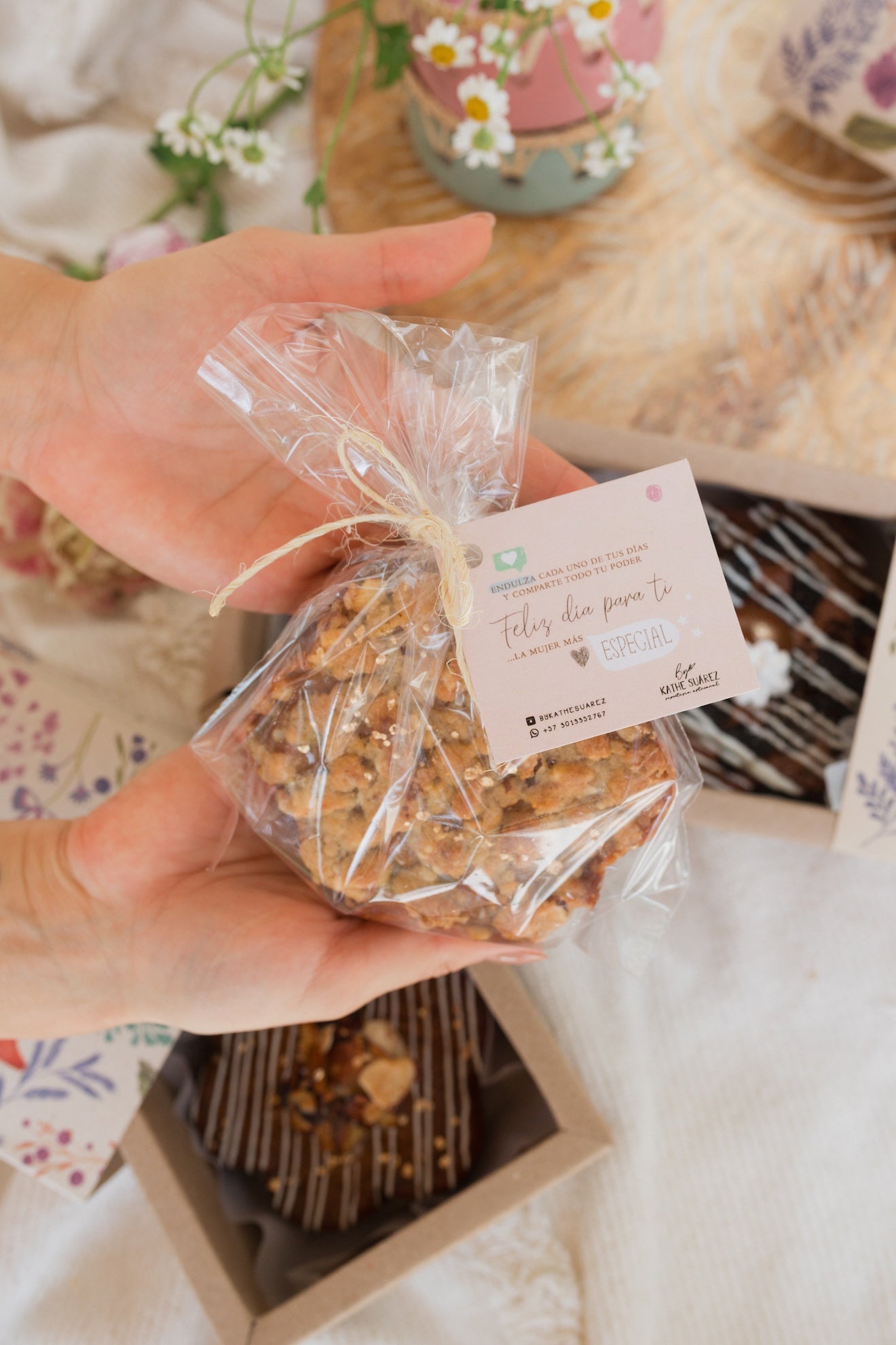 Brownie en Flor x1 Unidad