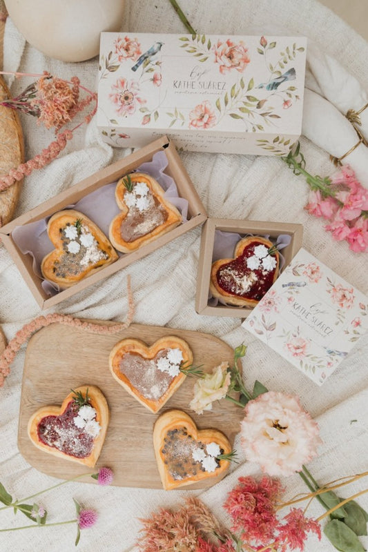 Cheesecake en Corazón x2