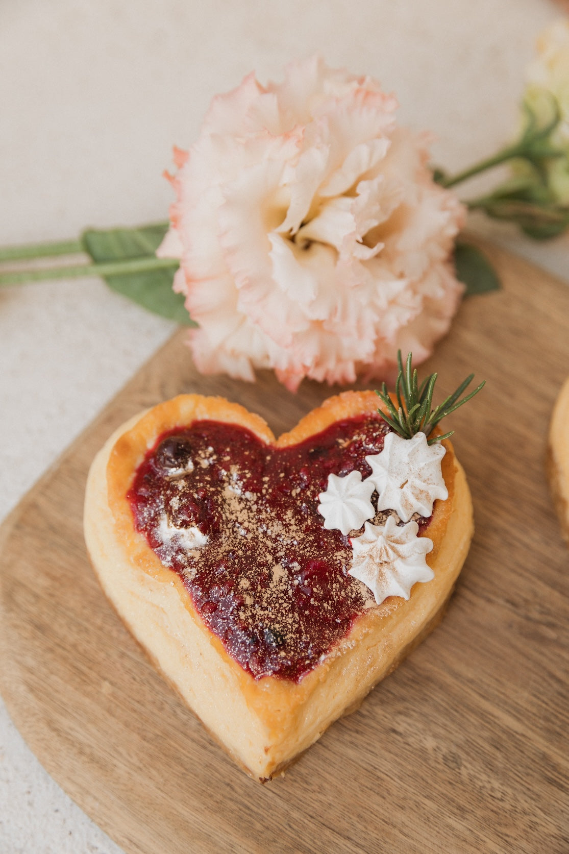 Cheesecake en Corazón x2