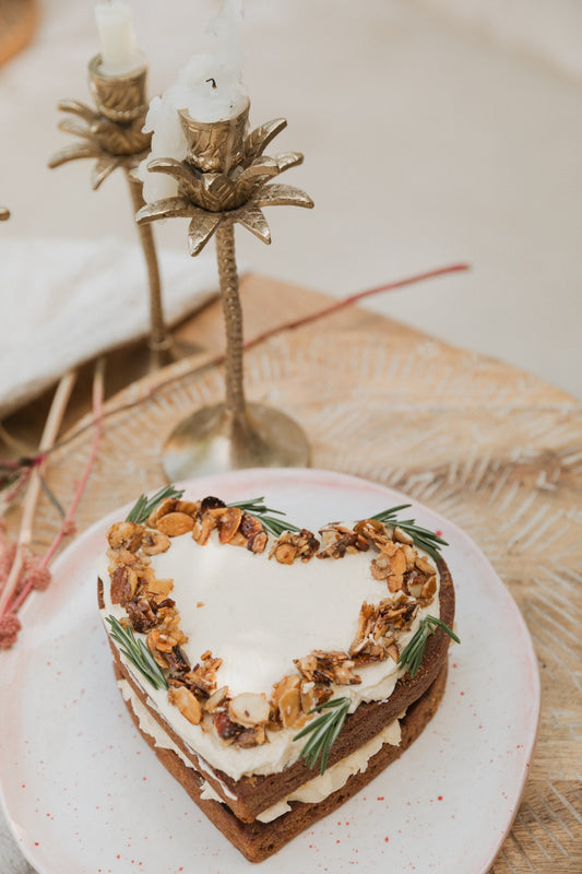 Torta de Zanahoria en Corazón