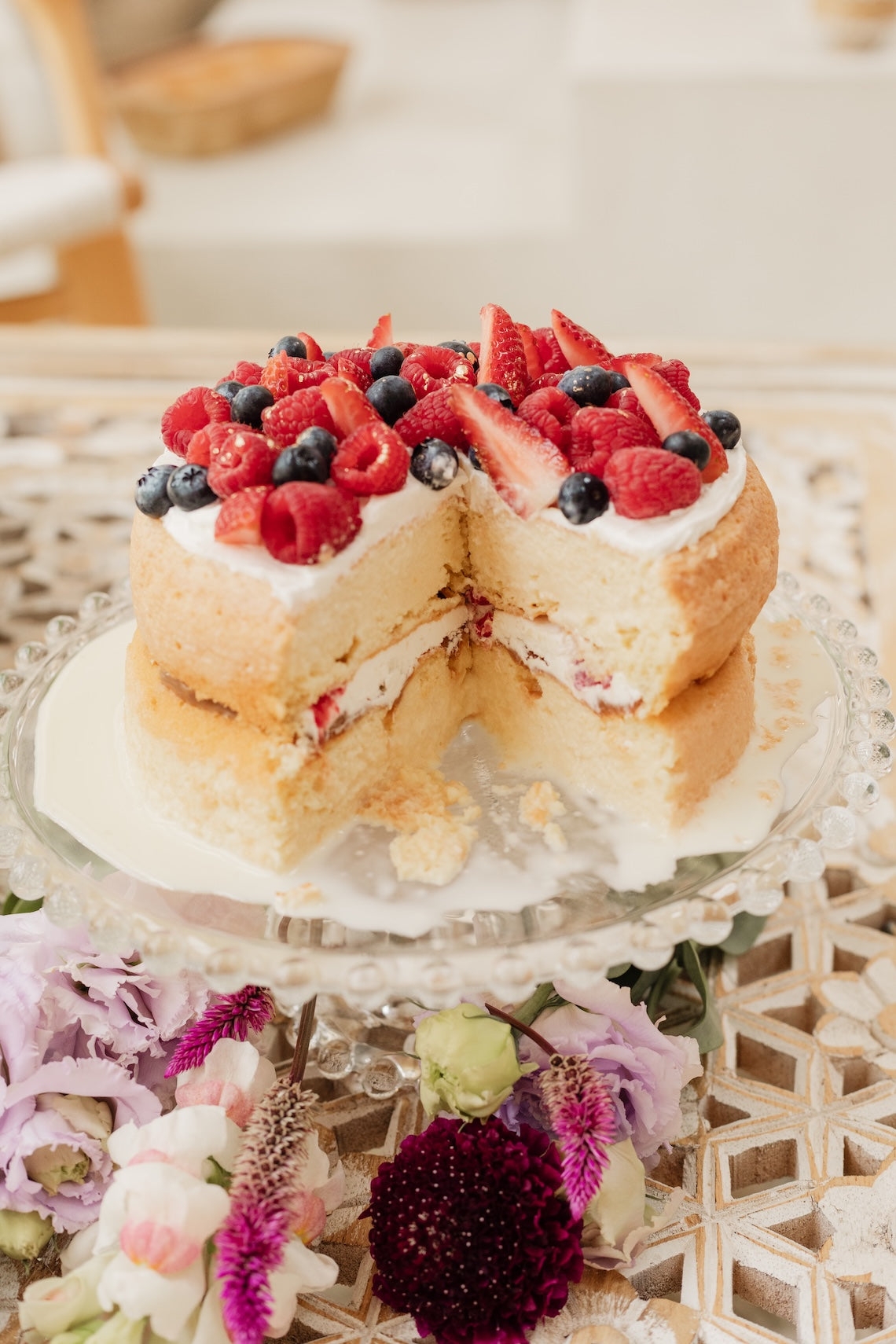 Torta Tres Leches de frambuesa